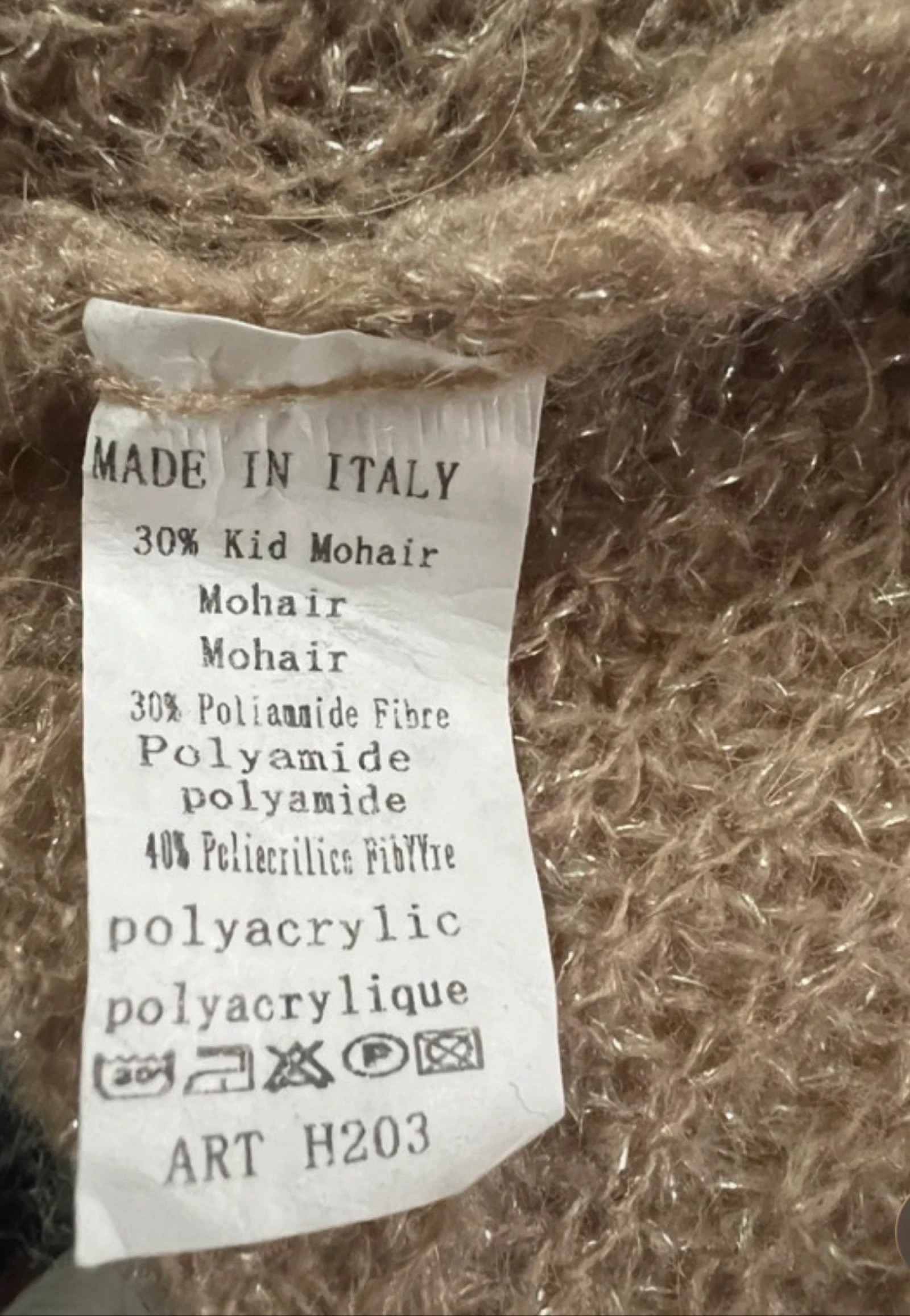 Garçonne pull mohair kid et polyamide  – photo 9
